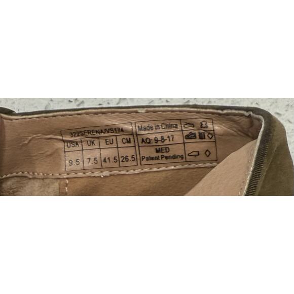 Vionic Boots Women’s 9.5 Serena Ankle Booties Brown Suede Side Zip Block Heels - Picture 8 of 9